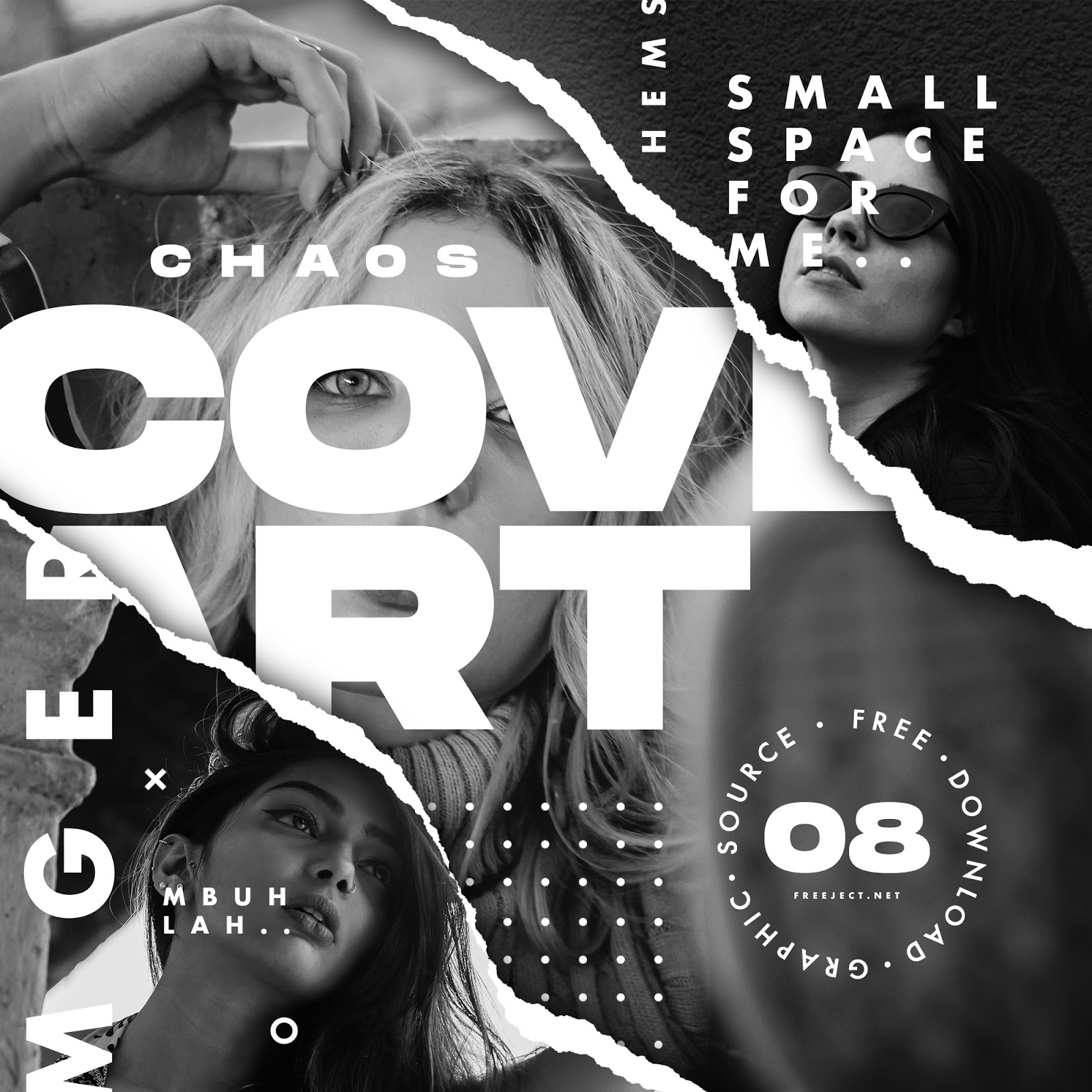 If you are searching for the photo collage templates then freepsdking.com is the best place for you. Free Download Torn Paper Collage Template For Social Media Post Psd File