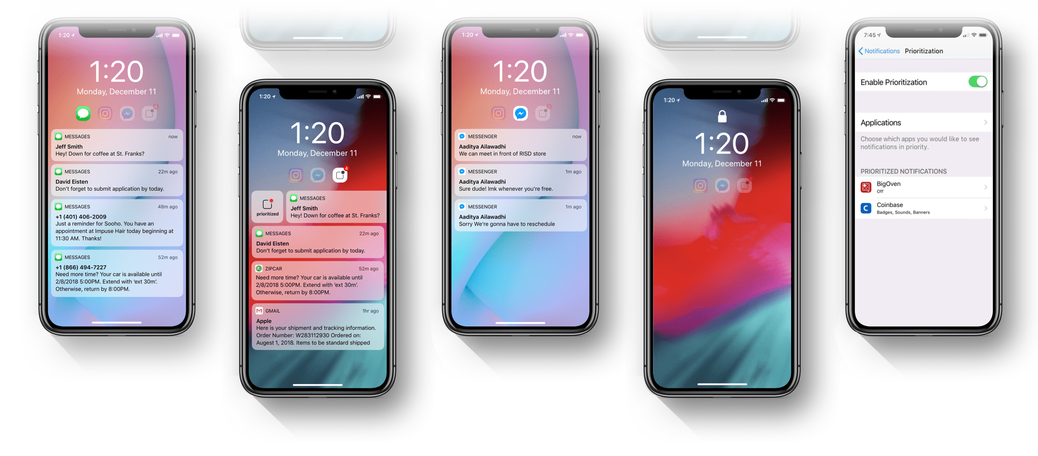Photo Discover 1 lockscreen notification design on dribbble. Ios Notification Redesign Concept A Ux Case Study By Sooho Choi Ux Collective