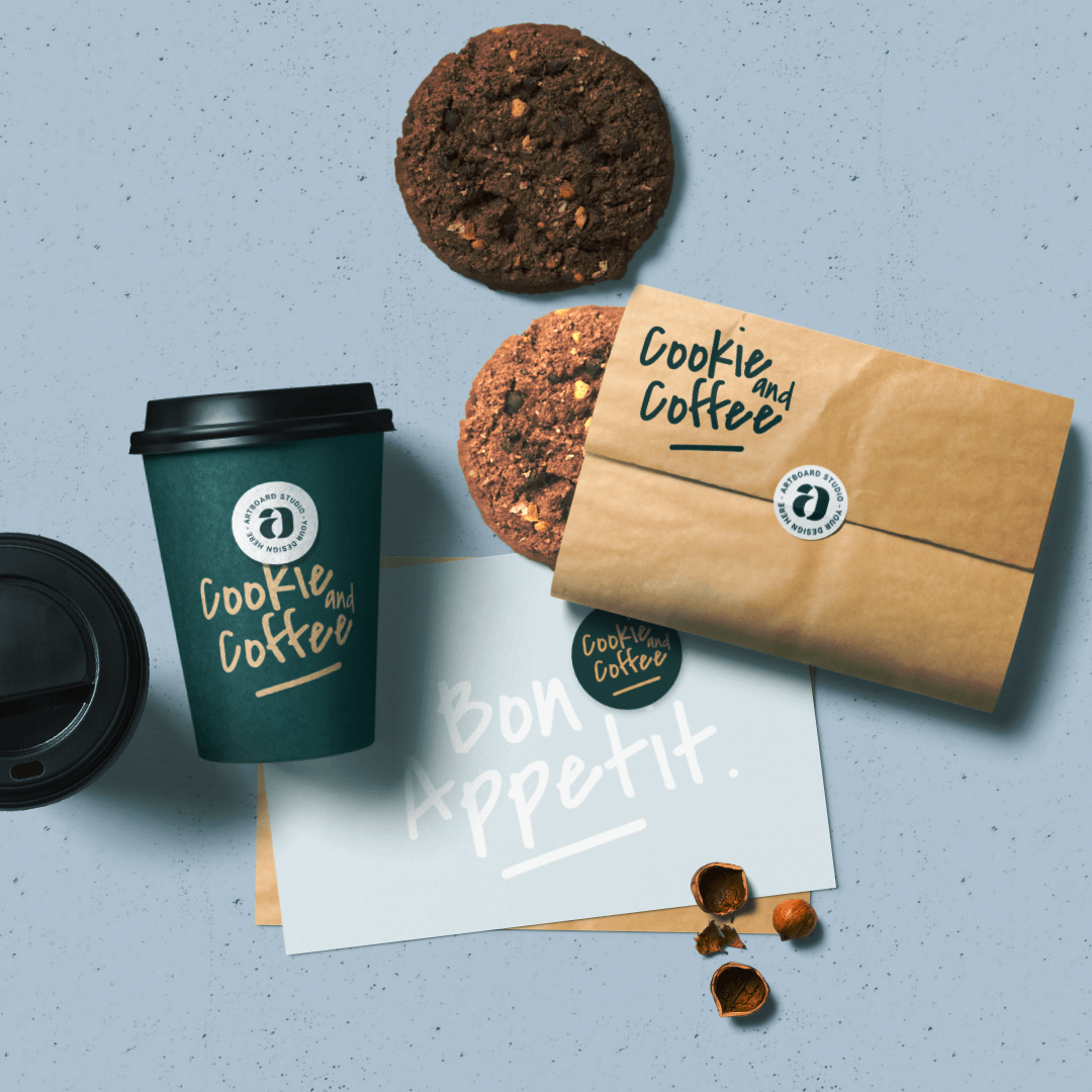 The mockup is loaded with many items with which you can prepare a mockup for your coffee shop brand. Cafe Branding Mockup Scene