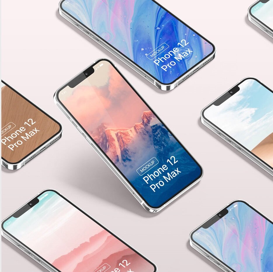 Image Join previewed to create stunning 3d image shots and animations for your app. Free Isometric Iphone 12 Pro Max Mockup Psd Template