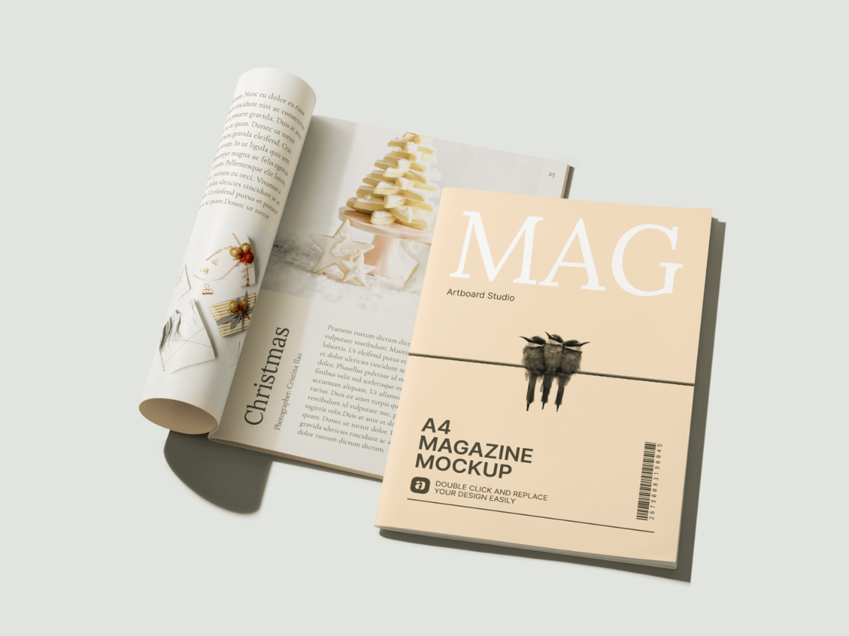 It is a photoshop mockup, so it is simple to edit with smart layers. 1198 Magazine Mockup Online Free Psd Mockups Free Psd Mockup Mockups Template Design Assets
