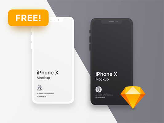 Iphone clay mockup clay download free freebie iphone iphone 8 iphone x phone psd ramotion sketch. 36 Free Iphone Mockups Sketch December 2021 Ux Planet