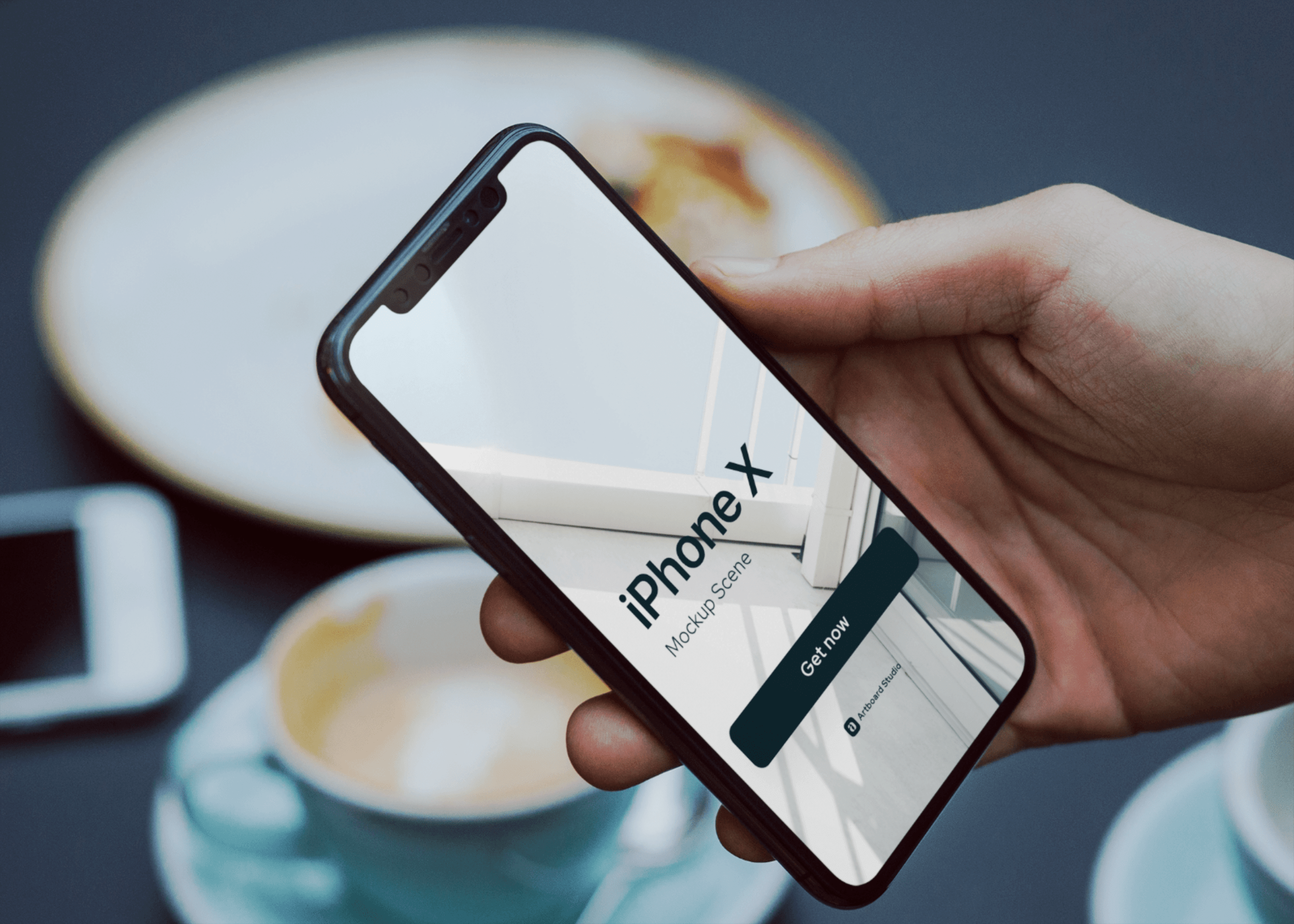 That’s because, in the case of an equation like this, x can be whatever you want it to be. Hand Holding Iphone X Mockup Scene
