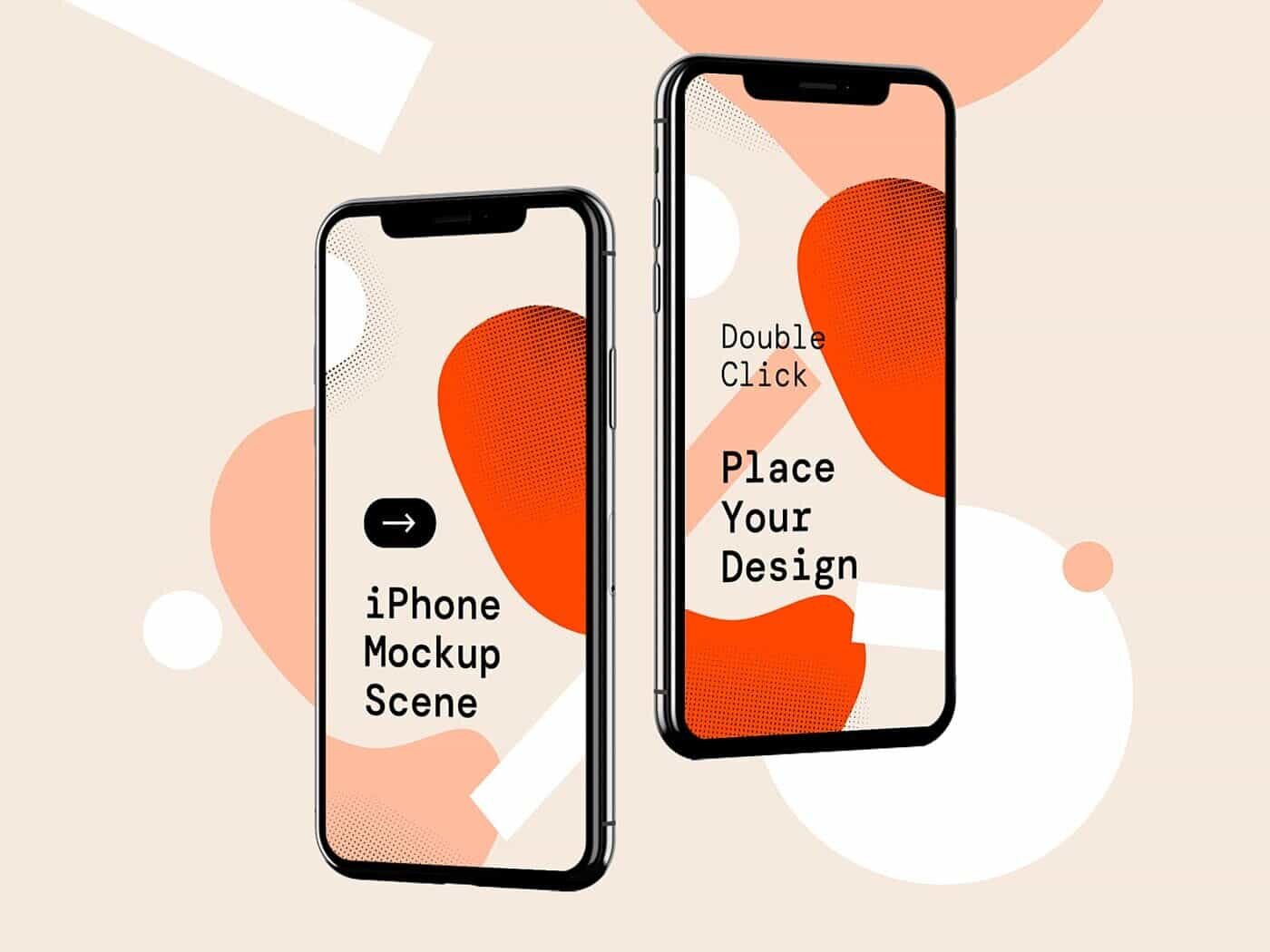 Download for free and don't forget to check premium options Free Iphone X Mockup Template