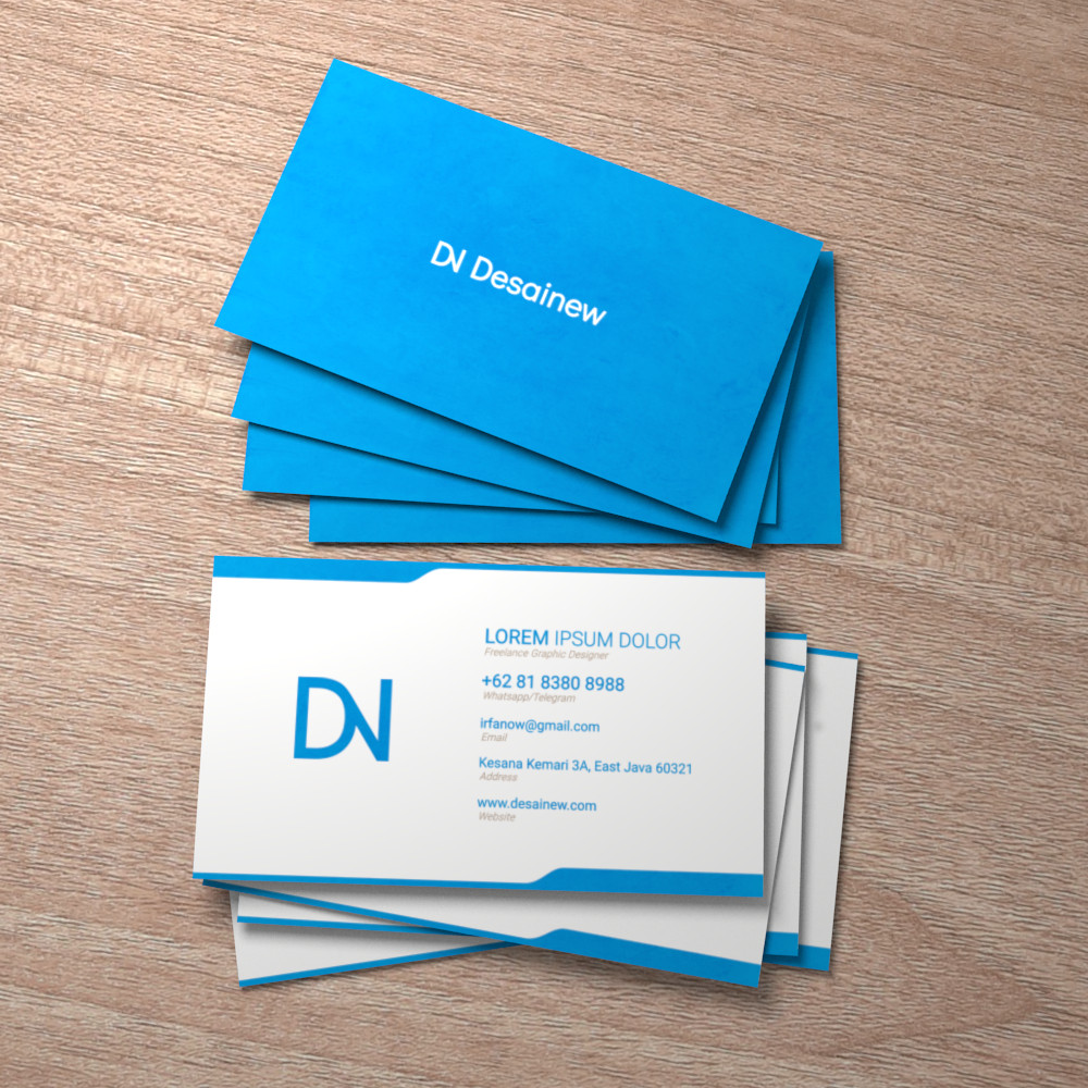 Contohnya gambar di bawah ini. Business Card Mockup Tutorial In Blender Desainew Studio