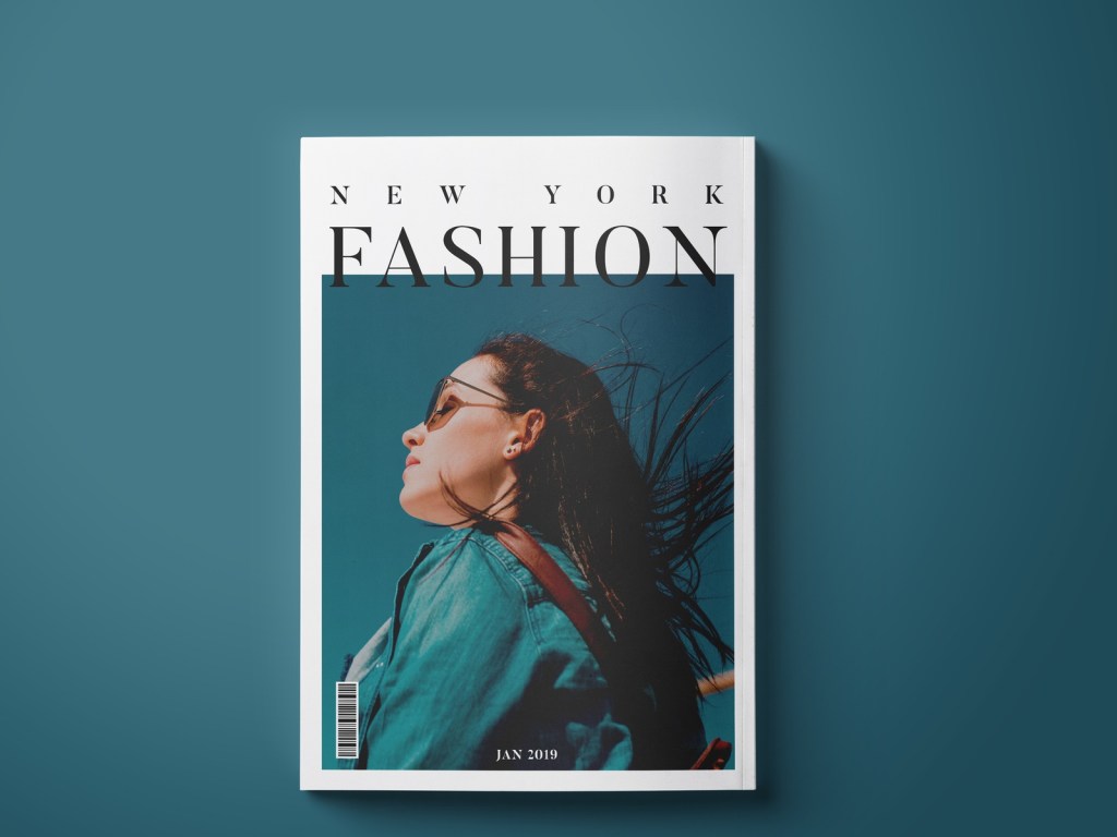 15+ Download Fashion Magazine Mockup&nbsp;Psd
