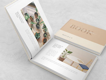 20+ Download Landscape Book Mockup Psd&nbsp;Free