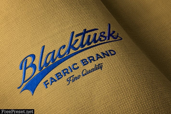 34+ Download Fabric Embroidered Logo Mockup Free&nbsp;Psd