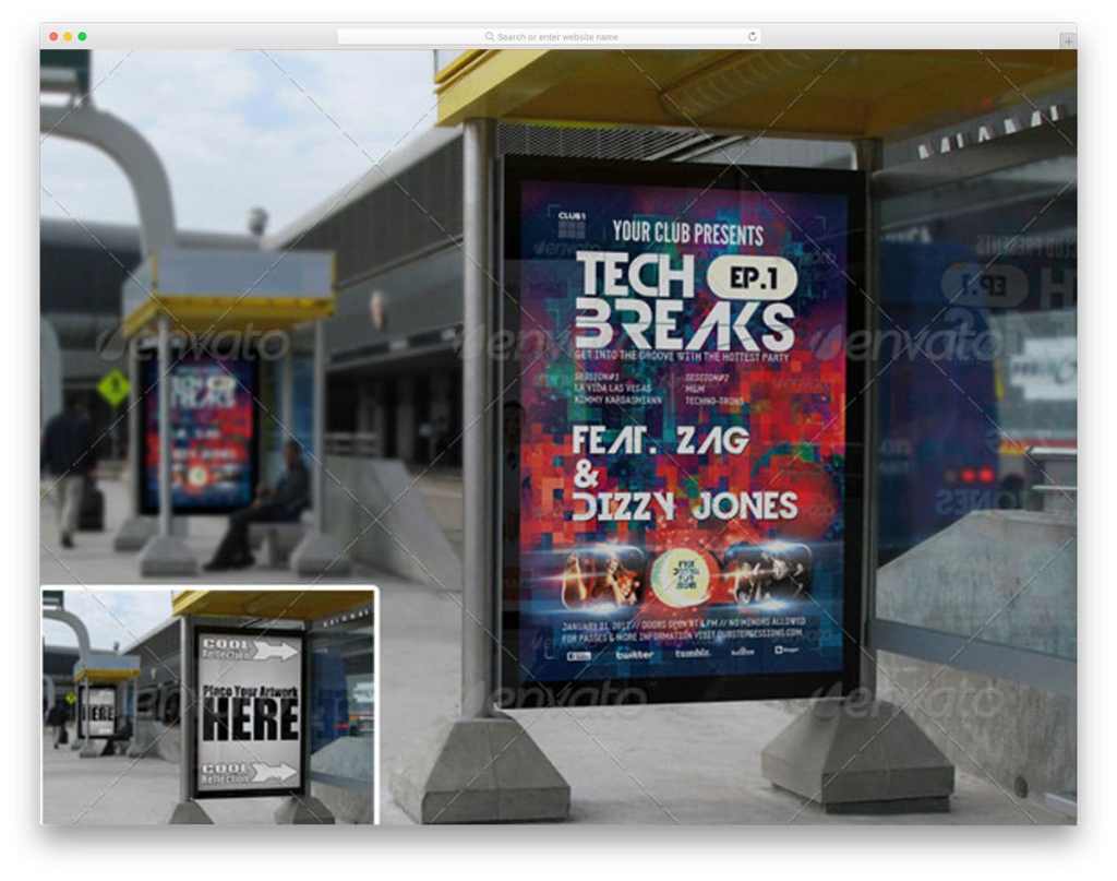 33+ Download Festival Banner Mockup&nbsp;Psd