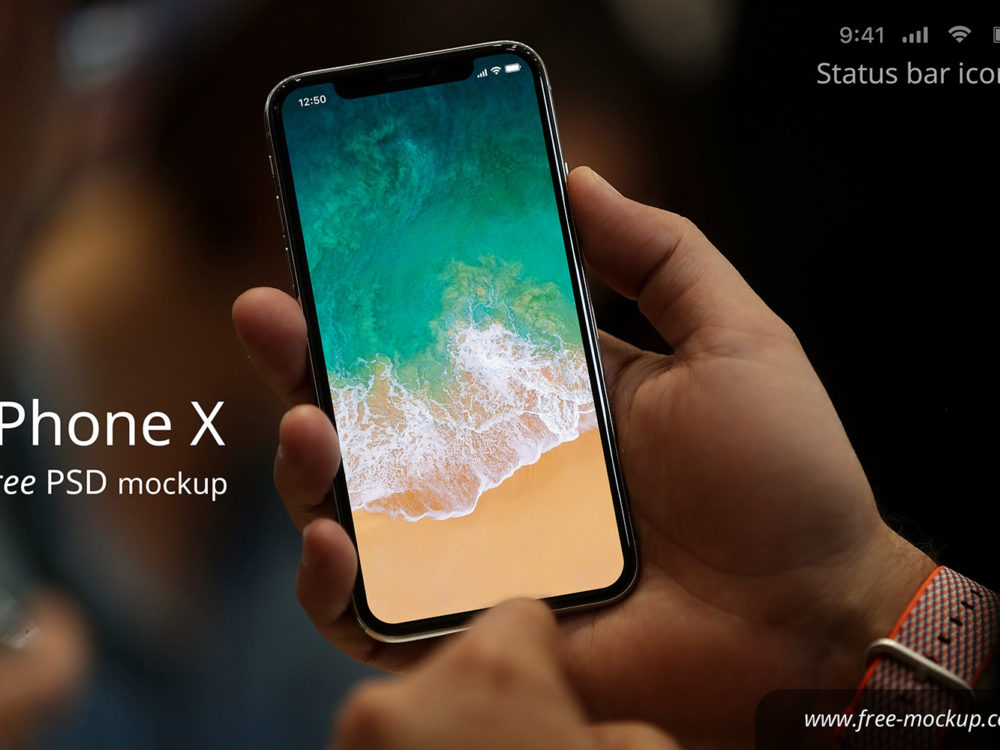 33+ Download Iphone X Hand Mockup Free&nbsp;Psd