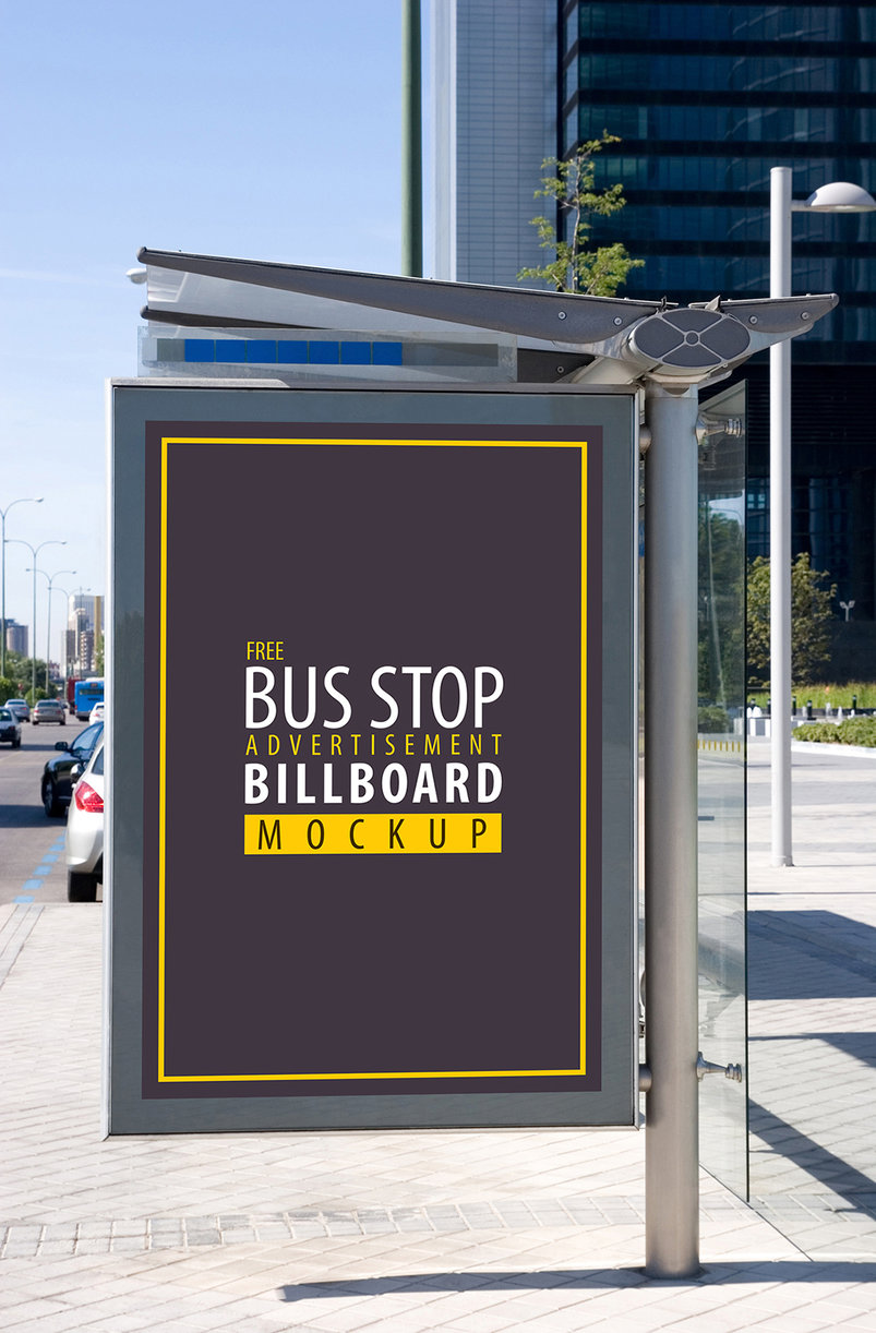 10+ Download Bus Shelter Mockup Free&nbsp;Psd