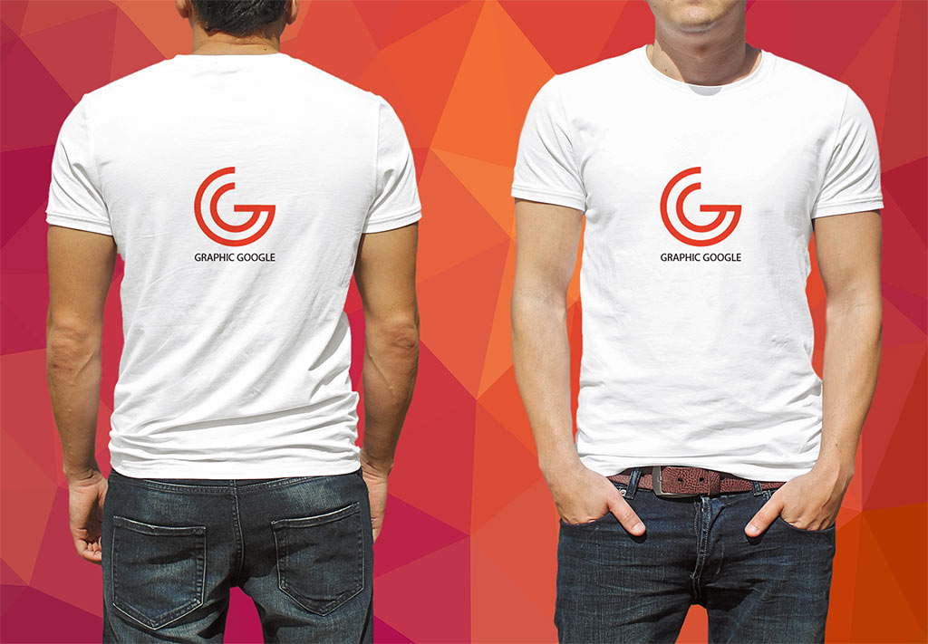 48+ Download Front And Back T Shirt Mockup Psd&nbsp;Free