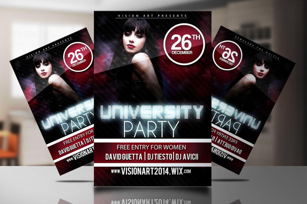 15+ Download Free Flyer Mockup&nbsp;Psd